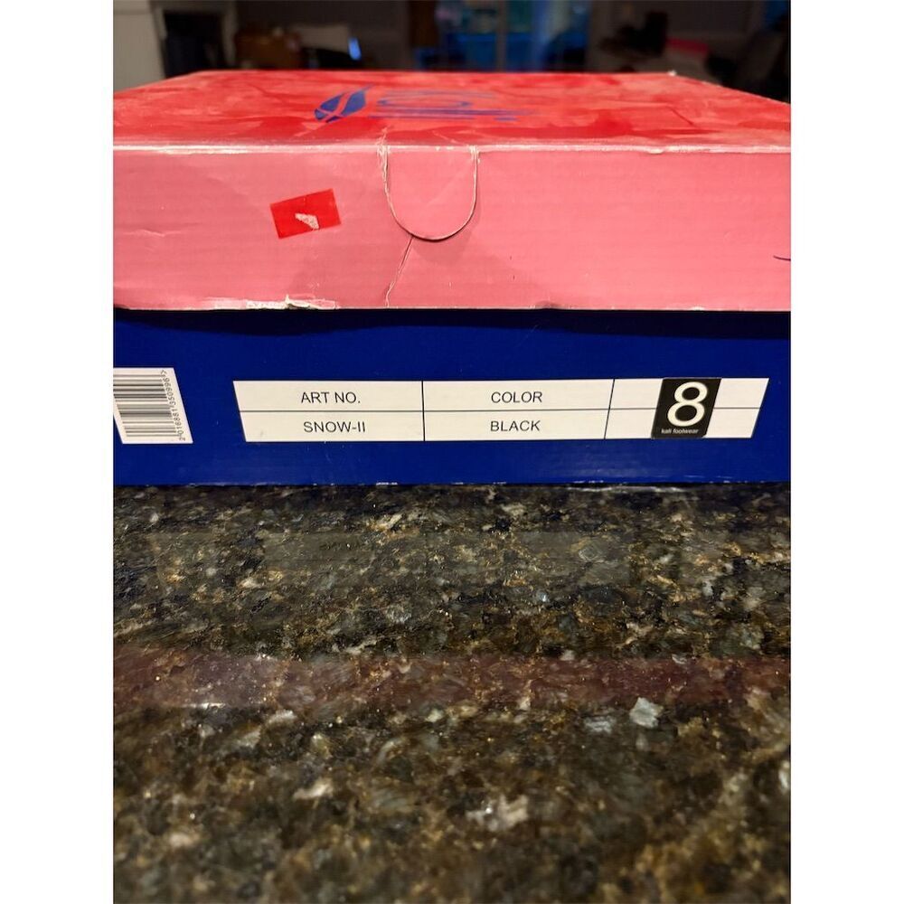 Kali Women's Black Snow Boots Size 8 Fur Lined Waterproof Winter - Picture 7 of 7